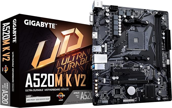 Placa Base GIGABYTE a520M K V2
